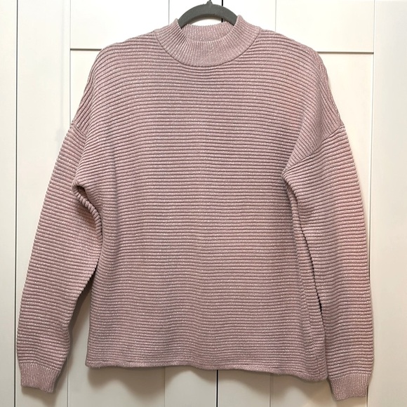 Pink Foil Pullover H&M Sz XS Like New! - Picture 1 of 3